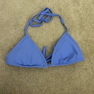 Target Triangle Bikini Top in Periwinkle